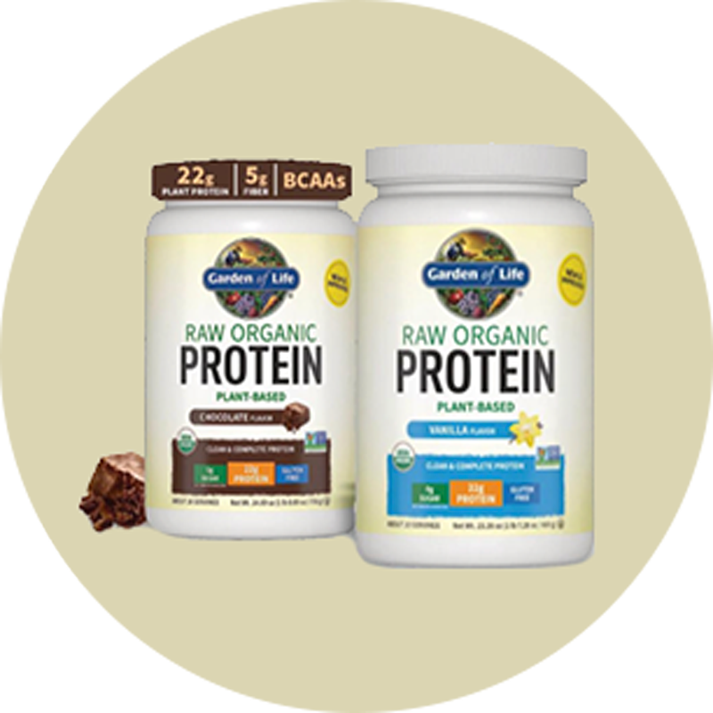 RAW ORGANIC PROTEIN VAINILLA - CHOCOLATE